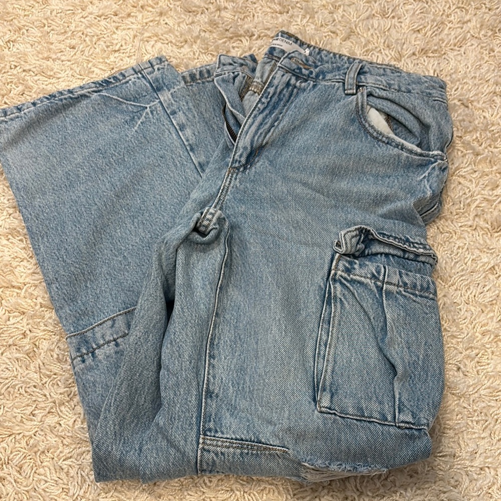 garage cargo jeans